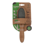 CEPILLO BAMBU OVAL METAL PUNTA CUBIERTA