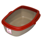 BANDEJA P/ARENA L DOBLE GOLD/RED