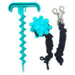 JUGUETE ESFERA+TORNILLO PARA EXTERIORES
